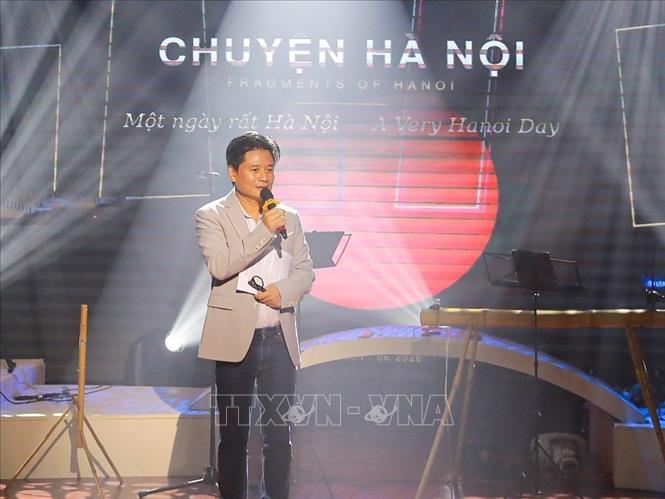 Chương trình do NSND Tấn Minh chỉ đạo nghệ thuật. Ảnh: Khánh Hoà - TTXVN