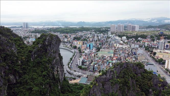 Một góc đô thị Quảng Ninh. Ảnh: Đức Hiếu - TTXVN