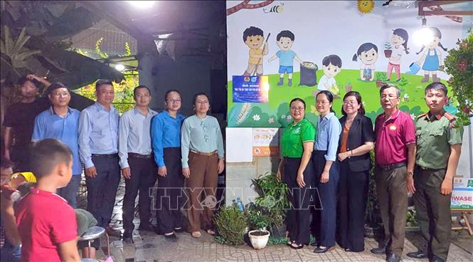 Công đoàn phường Bình Hưng Hòa cùng Hội Liên hiệp Phụ nữ phường tổ chức ra mắt mô hình 