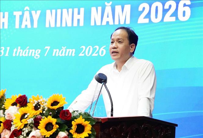 Giám đốc Ngân hàng Nhà nước Khu vực 13 Phạm Minh Tú. Ảnh: Đức Hạnh - TTXVN