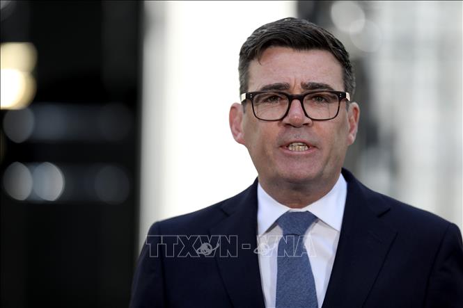 (Tư liệu) Thủ tướng Anh Andy Burnham phát biểu tại London ngày 20/7/2026. Ảnh: THX/TTXVN phát
