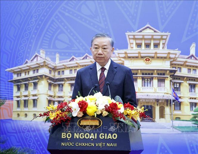 Tổng Bí thư, Chủ tịch nước Tô Lâm phát biểu. Ảnh: Thống Nhất – TTXVN