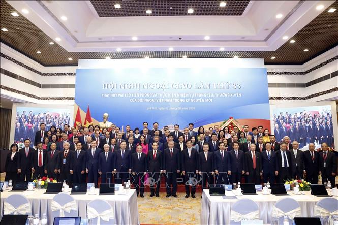 Tổng Bí thư, Chủ tịch nước Tô Lâm và các đại biểu. Ảnh: Thống Nhất – TTXVN