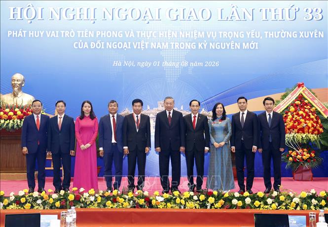 Tổng Bí thư, Chủ tịch nước Tô Lâm và các đại biểu. Ảnh: Thống Nhất – TTXVN