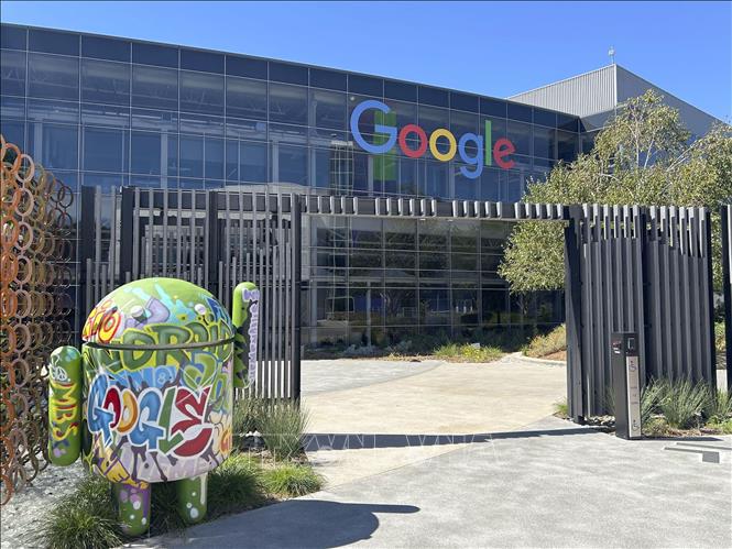 Trụ sở Google tại Mountain View, California, Mỹ. Ảnh: Kyodo/TTXVN phát