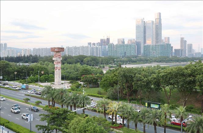 Thâm Quyến là một thành phố trẻ trung, sôi động và đầy sức sống. Ảnh: Công Tuyên-PV TTXVN tại Trung Quốc