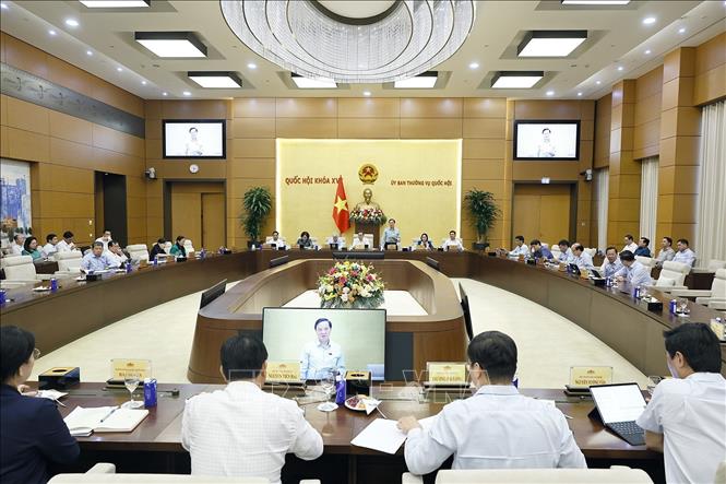 Quang cảnh phiên họp. Ảnh: Doãn Tấn - TTXVN