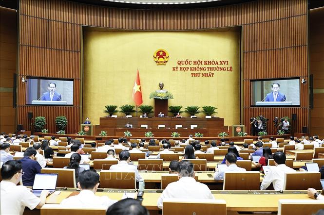 Quang cảnh phiên họp Ảnh: Doãn Tấn - TTXVN