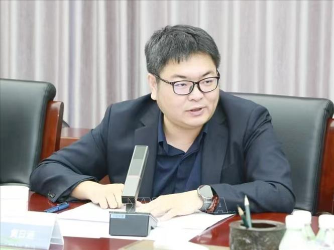 Giáo sư Hoàng Nhật Hàm, Viện trưởng Viện nghiên cứu Con đường Tơ lụa trên biển, Đại học Hoa Kiều tỉnh Phúc Kiến (Trung Quốc). Ảnh: TTXVN phát