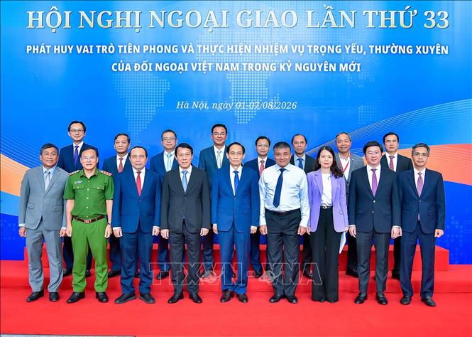 Các đại biểu dự tham phiên họp Ngoại giao khoa học công nghệ góp phần kiến tạo năng lực phát triển quốc gia. Ảnh: TTXVN