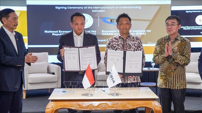Biên bản ghi nhớ có hiệu lực trong 3 năm và có thể gia hạn. Ảnh: Đỗ Quyên – PV TTXVN tại Indonesia