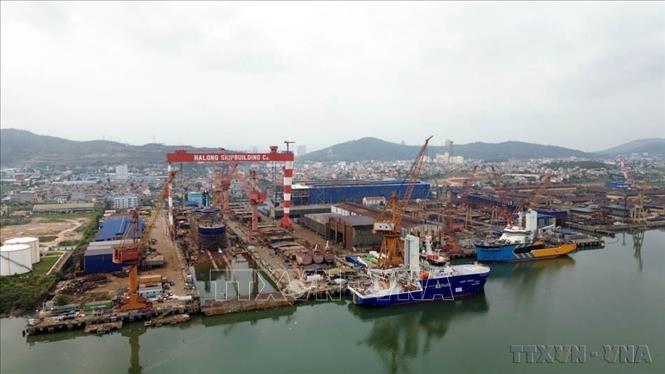 Thành lập thành phố Quảng Ninh trực thuộc Trung ương là dấu mốc có ý nghĩa đặc biệt, mở ra không gian phát triển mới, tạo động lực để Quảng Ninh tiếp tục bứt phá, phát huy mạnh mẽ tiềm năng, lợi thế, khẳng định vai trò cực tăng trưởng, trung tâm phát triển năng động của khu vực phía Bắc. Trong ảnh: Hệ thống cảng biển của Quảng Ninh. Ảnh: TTXVN phát 
