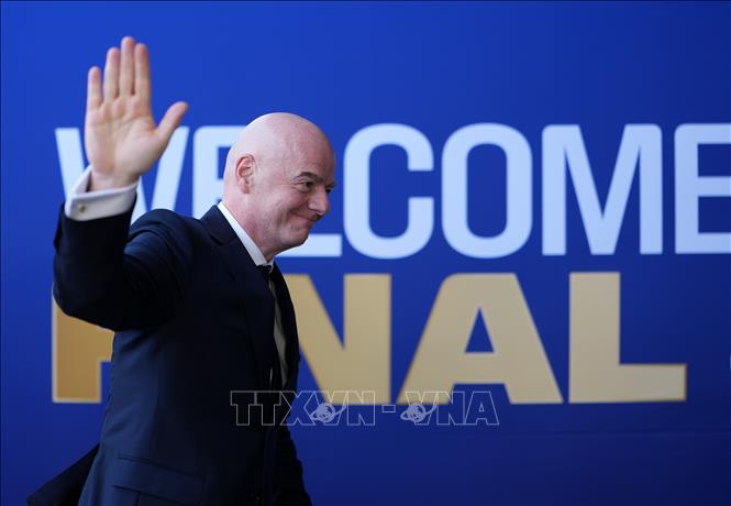 (Tư liệu) Chủ tịch FIFA Gianni Infantino. Ảnh: THX/TTXVN phát