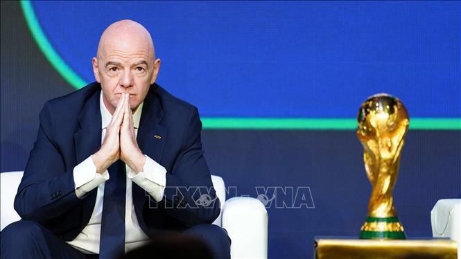 (Tư liệu) Chủ tịch FIFA Gianni Infantino. Ảnh: THX/TTXVN phát