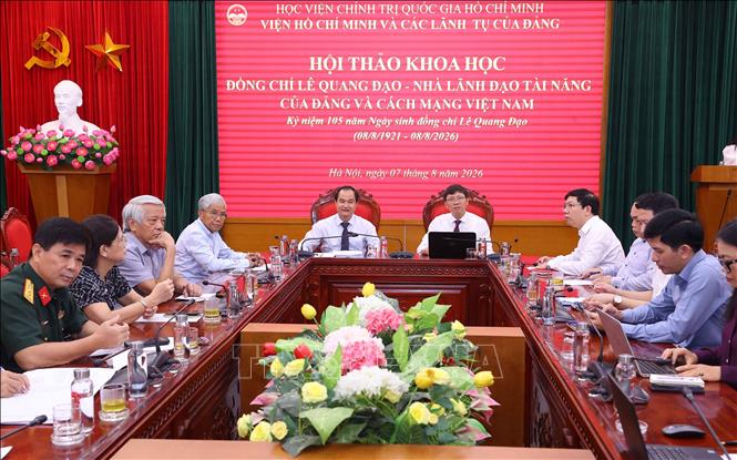 Quang cảnh hội thảo. Ảnh: Văn Điệp – TTXVN