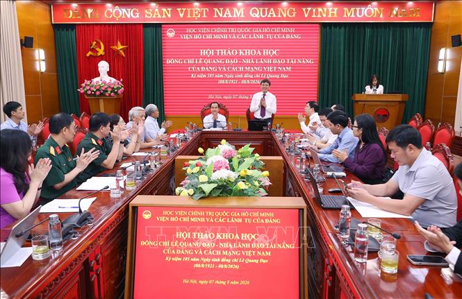 Quang cảnh hội thảo. Ảnh: Văn Điệp – TTXVN