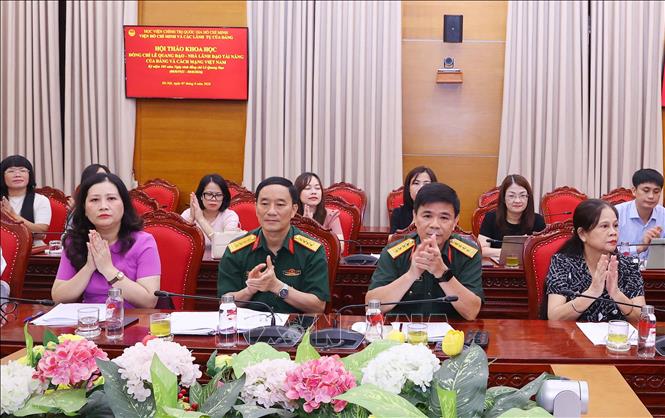Các đại biểu dự hội thảo. Ảnh: Văn Điệp – TTXVN