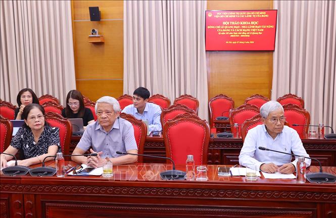 Các đại biểu dự hội thảo. Ảnh: Văn Điệp – TTXVN
