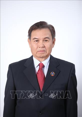 Đồng chí Xaysomphon Phomvihane, Ủy viên Bộ Chính trị, Chủ tịch Quốc hội Lào, trút hơi thở cuối cùng vào hồi 11 giờ 18 phút ngày 8 tháng 8 năm 2026. Ảnh: Xuân Tú - PV TTXVN tại Lào