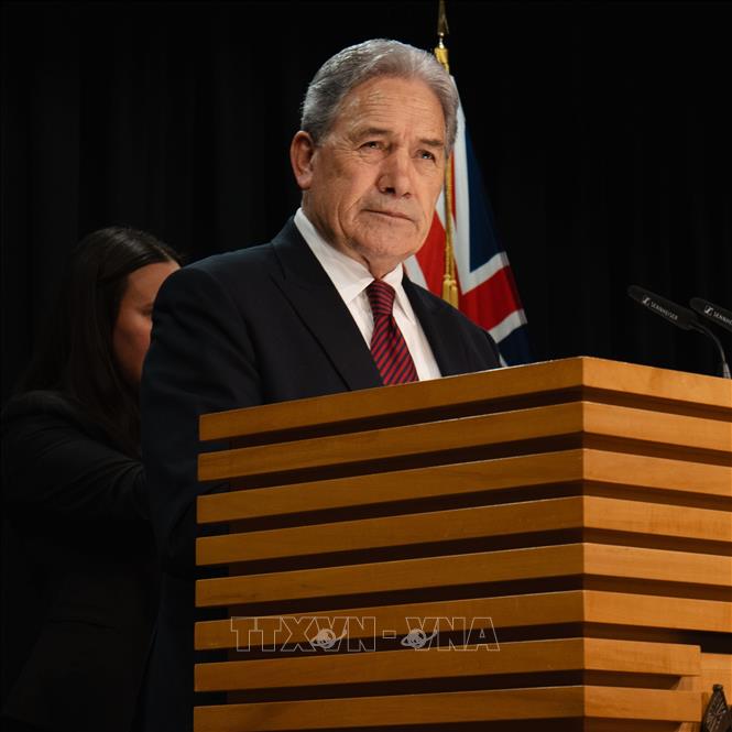 Bộ trưởng Ngoại giao New Zealand Winston Peters. Ảnh: TTXVN phát