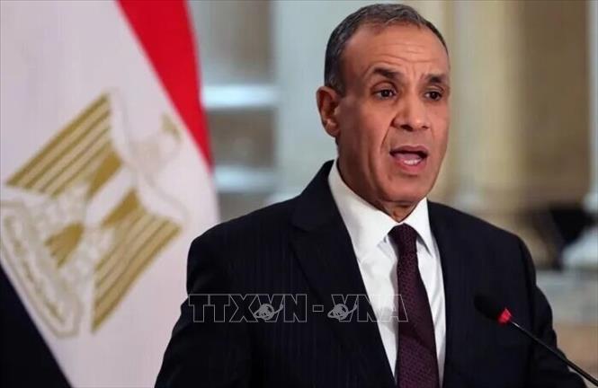 Ngoại trưởng Ai Cập Badr Abdelatty. Ảnh: IRNA/TTXVN phát