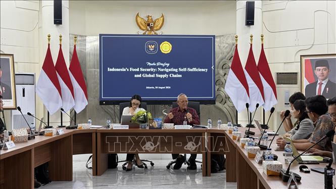 Quang cảnh Tọa đàm. Ảnh: Minh Thái - Phóng viên TTXVN tại Indonesia