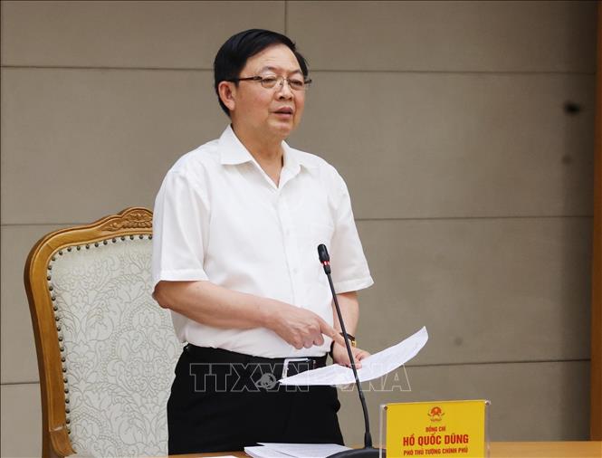 Phó Thủ tướng Hồ Quốc Dũng phát biểu chỉ đạo. Ảnh: Lâm Khánh – TTXVN