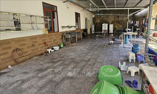Khu vực xảy ra vụ việc. Ảnh: Nguyễn Thảo - TTXVN