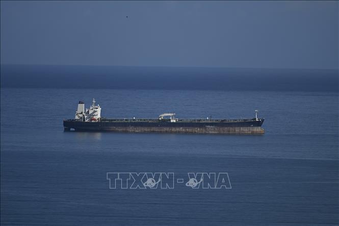 Tàu chở dầu tại Anzoategui, Venezuela. Ảnh: THX/TTXVN phát