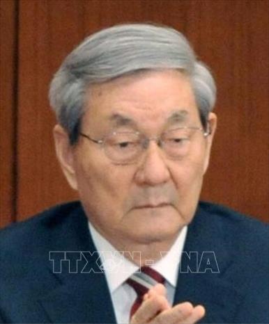 Cựu Thủ tướng Quốc vụ viện Trung Quốc Chu Dung Cơ. Ảnh: Kyodo/TTXVN phát