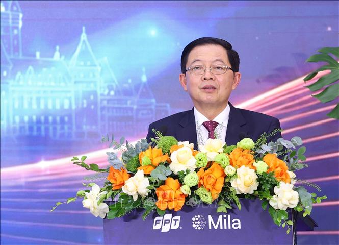 Phó Thủ tướng Hồ Quốc Dũng phát biểu chỉ đạo. Ảnh: Văn Điệp - TTXVN 