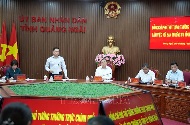 Phó Trưởng ban Chính sách, chiến lược Trung ương Nguyễn Hoàng Giang phát biểu. Ảnh: Lê Phước Ngọc - TTXVN
