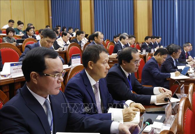Các học viên là Ủy viên Ban Chấp hành Trung ương Đảng khóa XIV. Ảnh: Thống Nhất – TTXVN