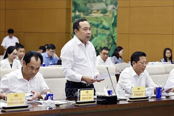 Bộ trưởng Bộ Khoa học và Công nghệ Vũ Hải Quân phát biểu. Ảnh: Doãn Tấn - TTXVN