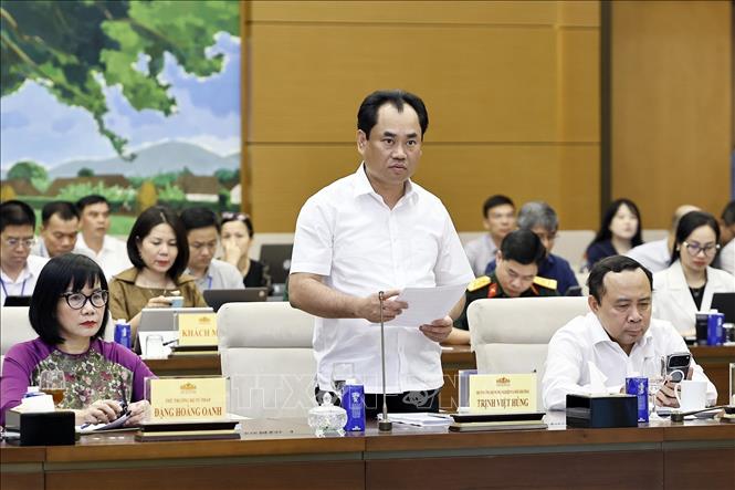 Bộ trưởng Bộ Nông nghiệp và Môi trường Trịnh Việt Hùng phát biểu. Ảnh: Doãn Tấn - TTXVN