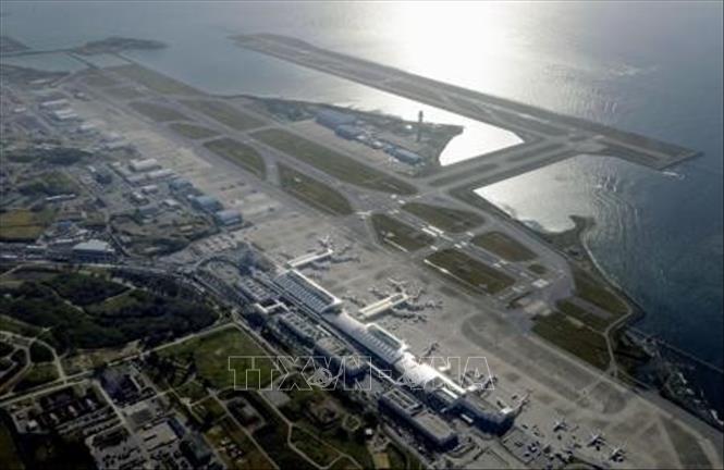 (Tư liệu) Quang cảnh sân bay Naha ở tỉnh Okinawa, Nhật Bản. Ảnh: Kyodo/TTXVN phát