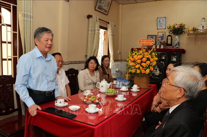Ông Ngô Chí Cường, Ủy viên Trung ương Đảng, Bí thư Tỉnh ủy, Chủ tịch HĐND tỉnh Đồng Tháp phát biểu. Ảnh: Hồng Thái - TTXVN 