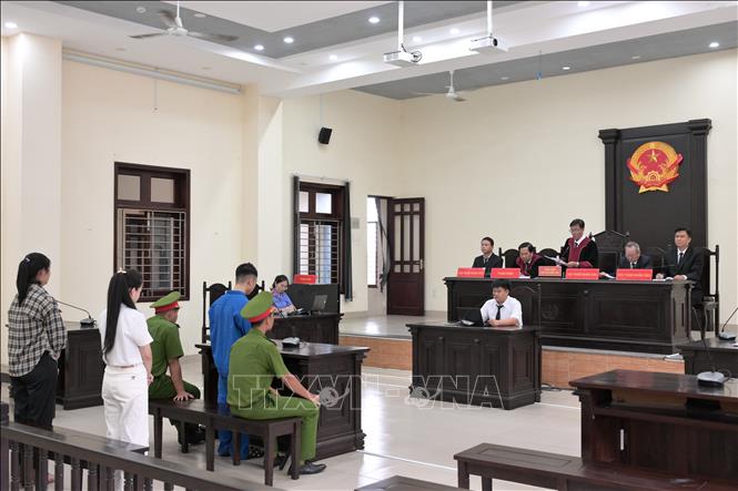 Quang cảnh phiên tòa. Ảnh: TTXVN phát