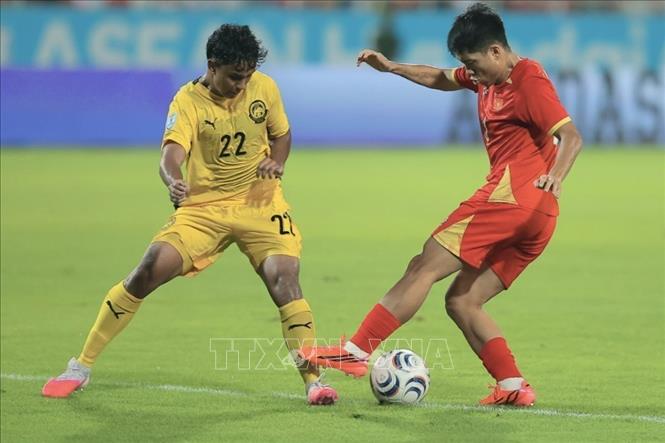 Thắng Malaysia, Việt Nam vào chung kết gặp Thái Lan. Ảnh: Minh Quyết - TTXVN