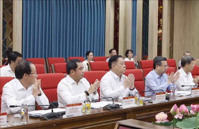 Các đại biểu tham dự. Ảnh: Thống Nhất - TTXVN