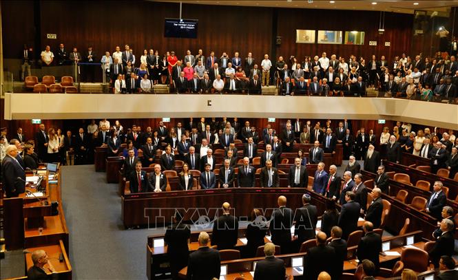 (Tư liệu) Quang cảnh phiên họp Quốc hội Israel tại Jerusalem. Ảnh: THX/TTXVN phát
