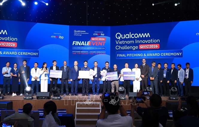 Quang cảnh lễ trao giải thưởng. Ảnh: Anh Tuấn - TTXVN