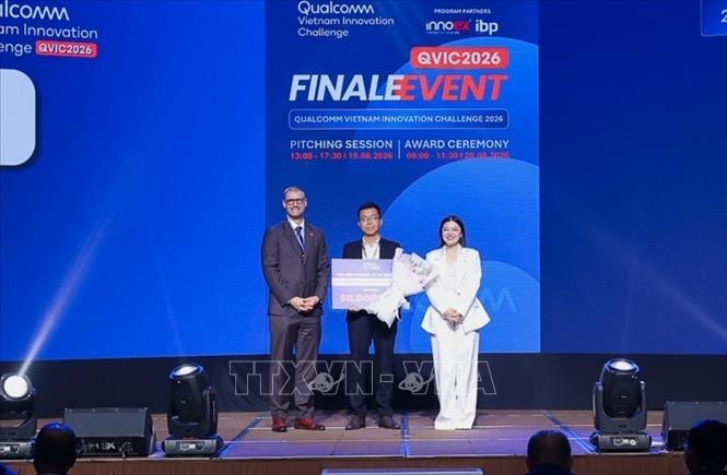Quang cảnh trao giải thưởng. Ảnh: Anh Tuấn - TTXVN