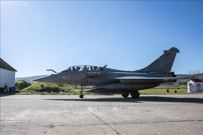 Máy bay chiến đấu Rafale của Pháp. Ảnh: THX/TTXVN phát