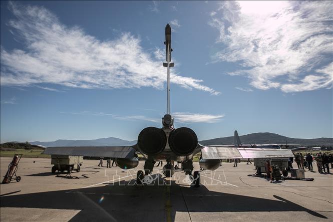 Máy bay chiến đấu Rafale của Pháp. Ảnh: THX/TTXVN phát