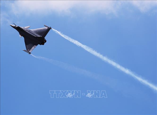 Máy bay chiến đấu Rafale của Pháp. Ảnh: THX/TTXVN phát