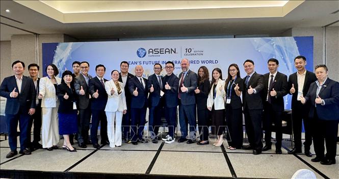 Kết nối doanh nghiệp Việt Nam - Singapore nhân diễn đàn ASEAN tại Singapore. Ảnh: Đỗ Vân - PV TTXVN tại Singapore