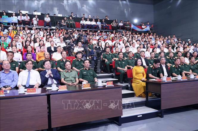 Các đại biểu tham dự chương trình. Ảnh: An Đăng - TTXVN