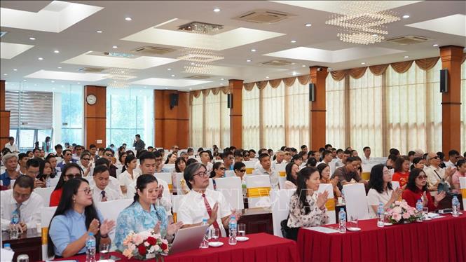 Các đại biểu dự hội thảo. Ảnh: Hùng Mạnh - TTXVN
