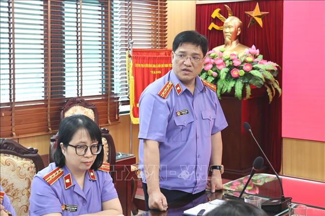 Viện trưởng Viện Kiểm sát nhân dân khu vực 3 – thành phố Hà Nội Nguyễn Văn Thuận khẳng định: 